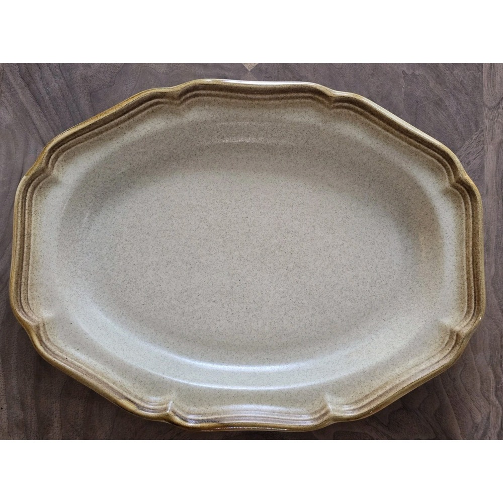 Vintage Mikasa Whole Wheat Oval Serving Platter